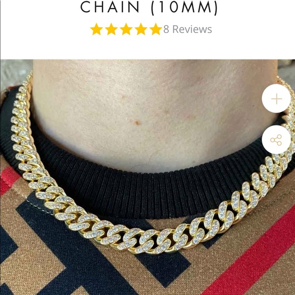 Gold Gods Diamond Miami Cuban Link - Picture 6 of 7